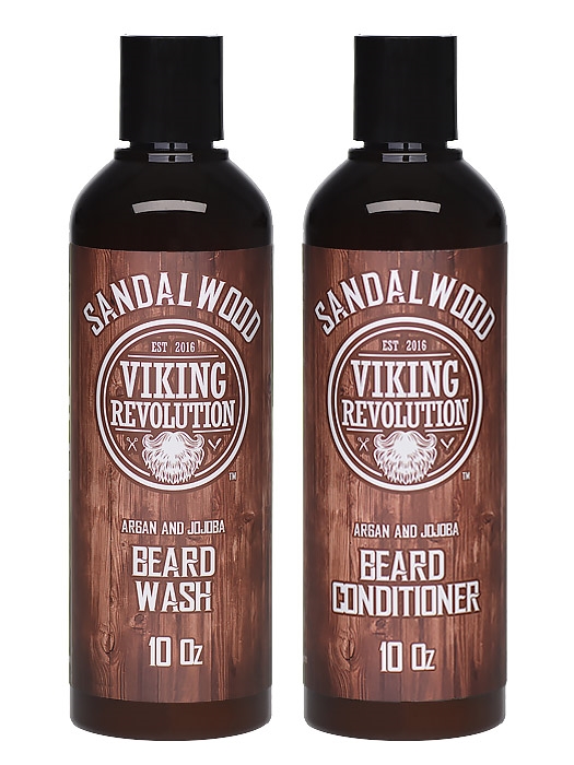 viking revolution beard wash