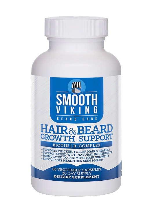 Smooth Viking Beard Vitamins - Shop Online | Viking Beard Australia